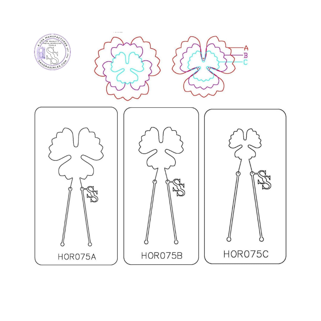 PANCAKE DIE HOR075 FLOWER 30